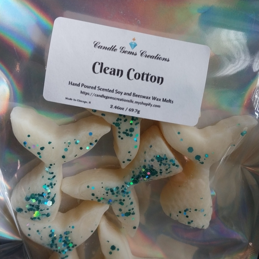 Clean Cotton Wax Melts - White